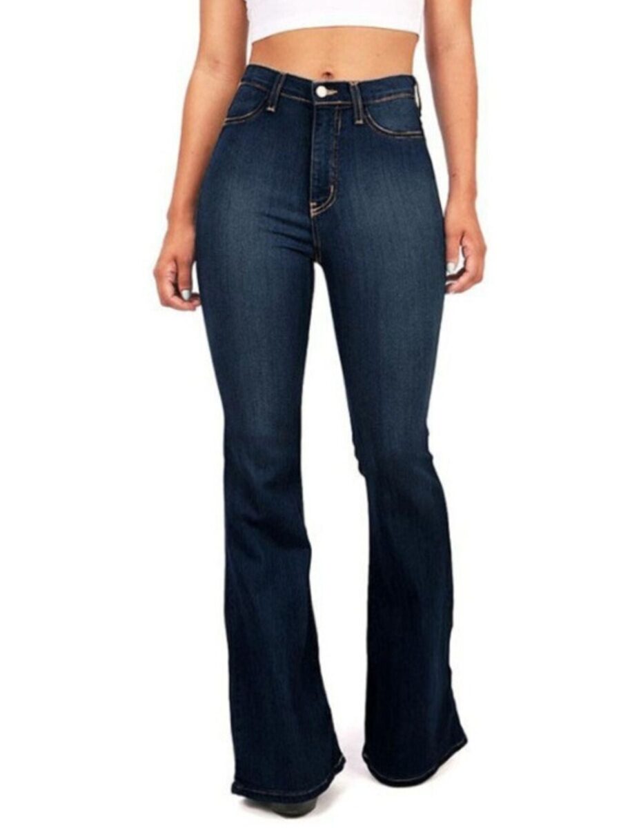 Curve-Enhancing High-Rise Bootcut Denim | 3 Colors | Poundton